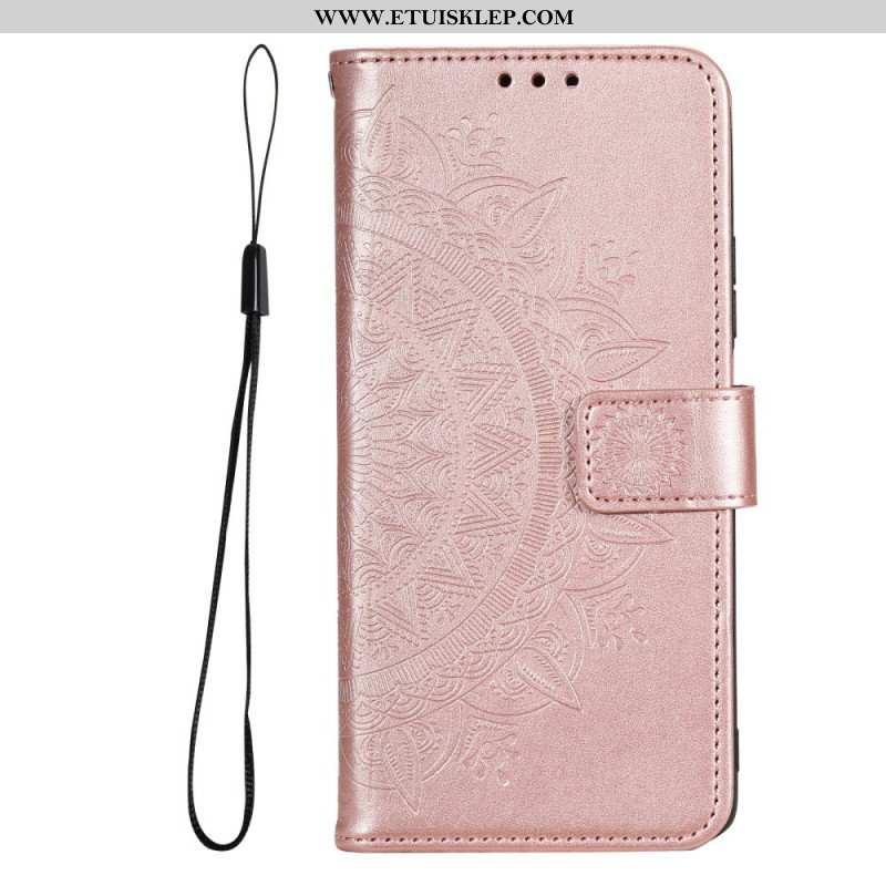 Etui Folio do Xiaomi Redmi Note 11 Pro Plus 5G Mandala Słońca